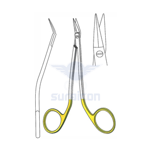 Ciseaux chirurgicaux Walter 14 cm / 5-1/2 pouces TC Gold, acier inoxydable de qualité supérieure, instrument de coupe de précision - Product Image 1