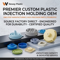 Servicios de Moldeo por Inyección de Plástico Personalizados de Fabricantes de Dezhou, Piezas OEM de PP, ABS y PVC para Uso Industrial, Opciones de Color Personalizadas