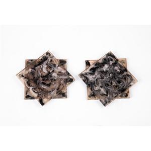 Square Shape <b>Coaster</b> Set Tea Coffee Cup Placemats Food Grade Tableware Display <b>Coasters</b> Champagne <b>Beer</b> Glass Display Pads & Mats - Product Image 4