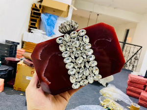 Best Selling Resin <b>Women</b> Clutch Designers Handmade Clutch Purses for Girls Very Reasonable Price From India - Product Image 4