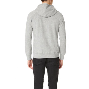 Men's Custom Made High Quality Blank Long Sleeve Zipper <b>Hoodies</b> Premium Simple Casual <b>Trendy</b> Kangaroo Pockets Ribbed Hem Hoodie - Product Image 2