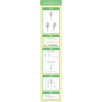 Lumière LED officielle Park Ji Hoon, style minimaliste, pour PC, lumières musicales, multicolores, alimentées par batterie, à intensité variable, indice de protection IP20