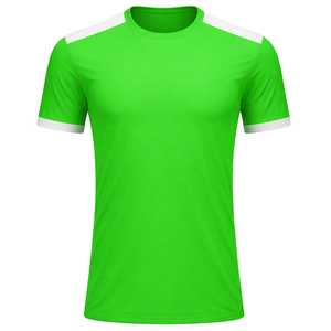 Maillot de football d'Italie pour hommes, manches courtes, performance, léger, respirant, uniforme d'équipe, vert - Product Image 2