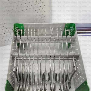Kit d'instruments d'arthroscopie en acier inoxydable, ensemble de pinces d'arthroscopie avec boîte de stérilisation pour la chirurgie orthopédique par Pentax CE - Product Image 4