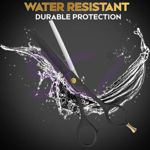 Tijeras de Entresacar Personalizadas de 6.5 Pulgadas, Color Negro, Alta Calidad, Mango Antideslizante de Fácil Agarre, Afiladas y Duraderas, Corte Suave - Product Image 6