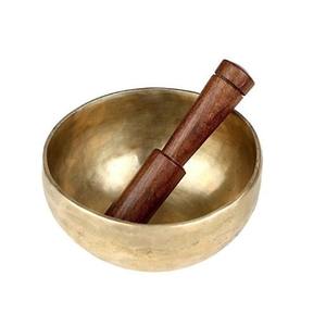 Bol chantant authentique en laiton pour la méditation, le yoga, la thérapie sonore, bol bouddhiste, qualité d'exportation - Product Image 1