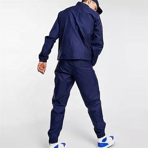 Chándal de hombre con cremallera, de moda, precio mayorista, ropa deportiva de marca, joggers, cortavientos de poliéster, chándal de nailon para hombre - Product Image 2