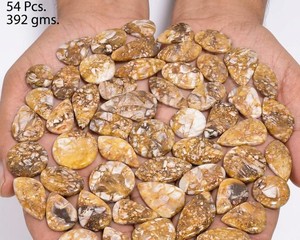 Lote de Cabujones de Jaspe Mookaite Natural, Piedras Preciosas Sueltas Pulimentadas, Multiforma, Piedra Semipreciosa para la Fabricación de Joyas, Venta al por Mayor - Product Image 4