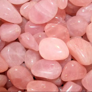 Wholesale Natural Rose <b>Quartz</b> Tumbled <b>Stones</b> Polished Pink Gemstone Healing Love Mascot for Meditation Reiki Home Decor - Product Image 4