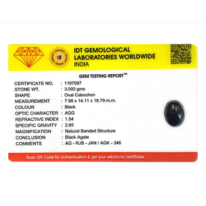 Emerald Trillion Cut Sulemani Haqeeq Gemstone-15.47 Carat AAAA Quality Certified Wholesale - Product Image 4