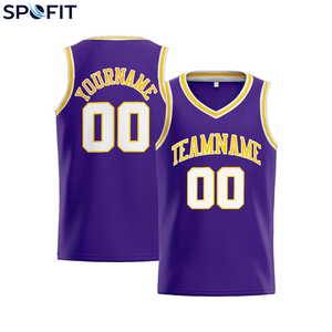 Maillots de basket-ball de style nouveau, vêtements de sport confortables, maillots de basket-ball avec nom personnalisé, maillot de basket-ball de haute qualité - Product Image 4