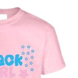 Camiseta Rosa de Manga Corta para Jóvenes, Cuello Redondo, Informal, para Uso Diario, Escolar, Deportivo, Estilo Urbano, Ropa Cómoda - Product Image 5
