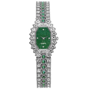 9820 Juego de 6 Piezas de Reloj, Pulsera, Collar y Pendientes de Lujo para Mujer, Reloj con Cristales, Conjunto de Reloj de Moda para Mujer - Product Image 5