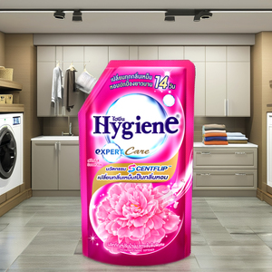 Adoucissant auxiliaire liquide d'hygiène de qualité supérieure de 520ml pour les boosters de soins experts en tissu doux rose doux pour les vêtements textiles - Product Image 1