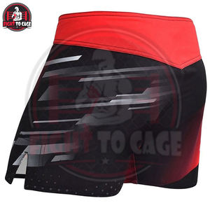 Sangles de boxe renforcées noires et rouges, légères (120-160 grammes), haute flexibilité, extensibles, respirantes, imprimées, 100 % polyester - Product Image 4