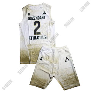 Uniformes de basket-ball personnalisés Sibrin |   Maillots et shorts d'équipe avec logo, nom et numéro |   Maillots et shorts de basket sublimés USA - Product Image 1