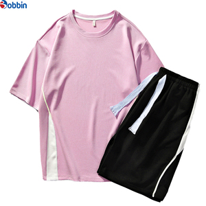 Conjunto Deportivo de Verano para Hombre, Estilo Urbano, Personalizado, de Alta Calidad, Holgado, para Baloncesto, Running, Informal, Transpirable - Product Image 4