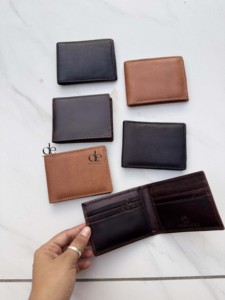 Premium Genuine <b>Leather</b> Premium RFID Blocking Large Capacity Slim Purse Card <b>Wallet</b> Minimalist Short <b>Wallet</b> for <b>Men's</b> ID Card - Product Image 6