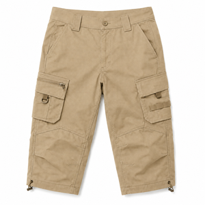 Men's High Utility Three Quarter <b>Cargo</b> Capri Pants ODM Functional Workwear Style Reinforced Seam Storage Pocket Casual Outdoor - Product Image 3