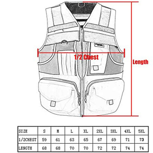 Gilet de sécurité haute visibilité multi-poches respirant et réfléchissant pour les travailleurs industriels - Product Image 6
