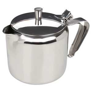 Classic Stainless Steel Tea Kettle with Lid Durable Metal <b>Teapot</b> Double Wall Whistling Eco-Friendly & Food Grade - Product Image 3