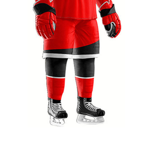 Nouvelle Arrivée 2026 – Ensemble Complet d'Uniforme de Hockey sur Glace Unisexe – Construction Durable, Tissu Extensible, Manches Courtes, Col en V, Respirant - Product Image 3