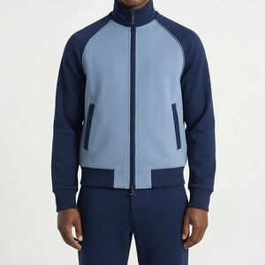Ensemble de survêtement polaire pour homme, veste zippée intégrale, tenue de sport décontractée pour l'automne et l'hiver, idéal pour l'entraînement et les activités sportives - Product Image 3