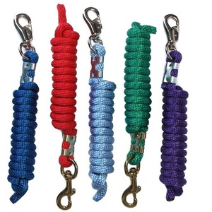 Cuerda de Nylon para Caballos Multicolor con Clips Metálicos, Equipo de Equitación, Cuerda de PP para Caballos - Product Image 1