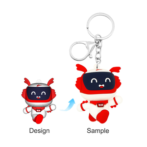 Porte-clés en PVC souple <span class=keywords><strong>3D</strong></span> personnalisé avec logo, motif dessin animé, <span class=keywords><strong>moto</strong></span> et mousqueton, en plastique, pour usage promotionnel, prix usine, sans stock - Product Image 3