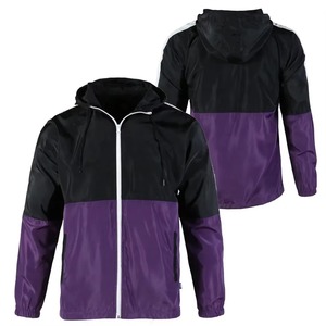 New Design High Quality Men's Winter Windbreaker <b>Jacket</b> Sport Hooded Waterproof Eco-Friendly Breathable Custom Color Front - Product Image 3