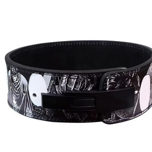 Cinturón de Levantamiento de Pesas de Caucho Natural y PVC con Logotipo Personalizado, Alta Calidad, Resistente, Antideslizante, Transpirable y Ecológico para Entrenamiento en Gimnasio - Product Image 3