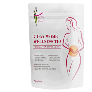 Thé aux herbes Livewell Womb Wellness, 7 sachets de thé, détox de 7 jours, équilibrage hormonal, soutien à la fertilité - Product Image 3