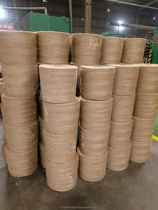 เส้นด้ายปอกระเจาแท้ 100% สีเบจธรรมชาติ ย้อมสีแบบมีเท็กซ์เจอร์ สำหรับงานถัก งานเย็บ งานทอผ้า และการผลิตผ้ารักษ์โลก - Product Image 2