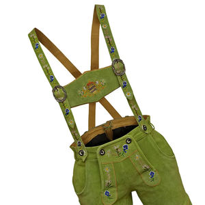 Lederhosen pour hommes pour le festival de la bière allemande – Costume bavarois de haute qualité avec finition en daim doux et l'attrait traditionnel des Trachten - Product Image 6