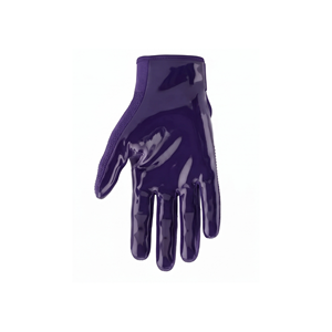 Guantes de Fútbol Americano con Pedrería, Transpirables, que Absorben la Humedad, Palma Antideslizante, Logotipo Personalizado, Cierre de Gancho y Bucle en la Muñeca, OEM ODM - Product Image 2