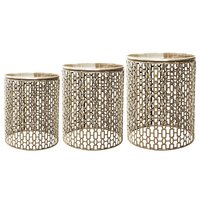 Juego de Mesas Nido Extensibles de Acero Inoxidable Decorativas Modernas de Alta Gama con Superficie Texturizada con Recubrimiento en Polvo para Sala de Estar de Lujo