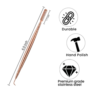 Outils de séparation des cils pour lifting des cils avec peigne en acier inoxydable, utilisés pour l'extension des sourcils et le lifting des cils, logo et couleur personnalisés - Product Image 2