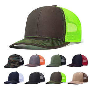 หมวกแก๊ปทรง Trucker 6 แผง สีน้ำเงินกรมท่า พิมพ์ลายโลโก้ด้วยเทคนิค Sublimation ระบายอากาศได้ดี กันน้ำ สำหรับทุกเพศ  ขอบโค้ง ผลิตโดย OEM - Product Image 5