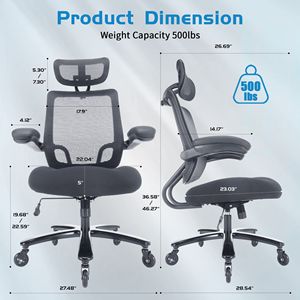 Sedia da Ufficio Robusta per Comfort e Durabilità - Product Image 6