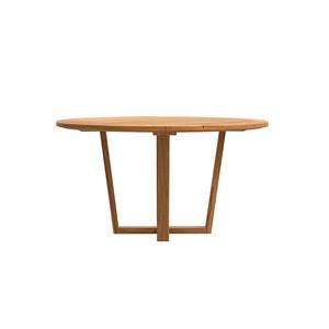 Juego de Comedor Moderno con Mesa Redonda en Acabado Natural y Sillas con Cuerda Tejida para Uso en Exteriores, Ecológico - Product Image 6