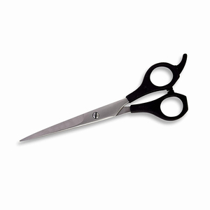 Ciseaux de coiffure professionnels en acier inoxydable, lame tranchante, pour droitiers, manche moyen, usage en salon - Product Image 2