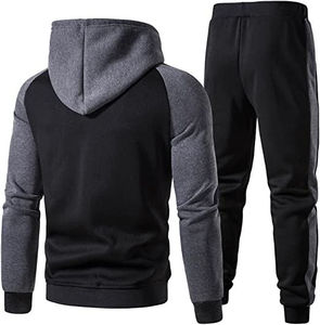 Conjunto Deportivo para Hombre 100% Algodón, Logotipo Personalizado, Fabricante Profesional, Traje para Correr, Trotar y Entrenar - Product Image 5