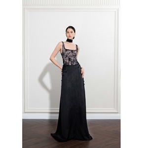 Nueva Colección de Vestidos Elegantes para Mujer, Soporte ODM, Vestido Largo Transparente LUMINA, Vestidos de Noche Largos sin Mangas con Corte en A, de Lujo - Product Image 5