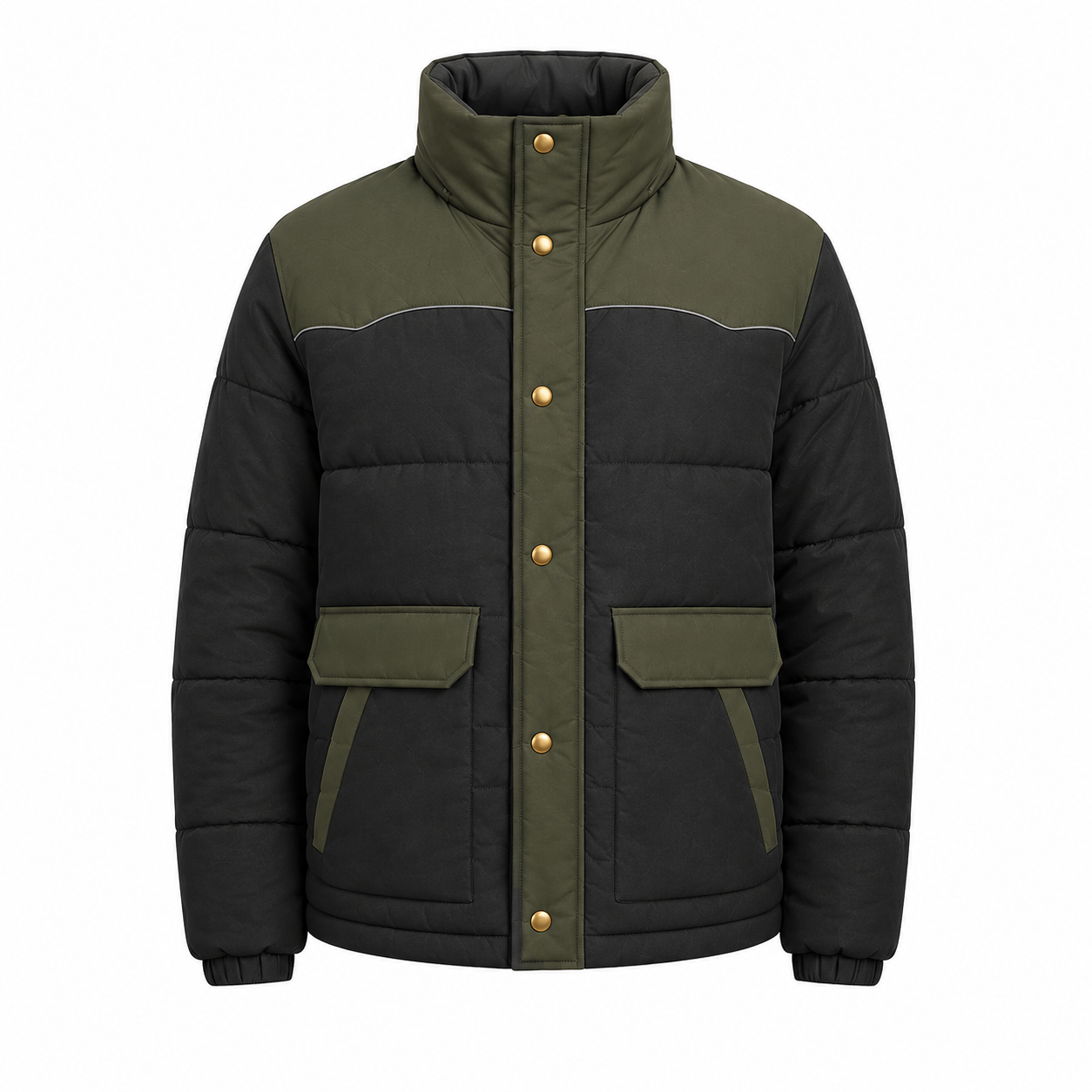 Charcoal Olive Green