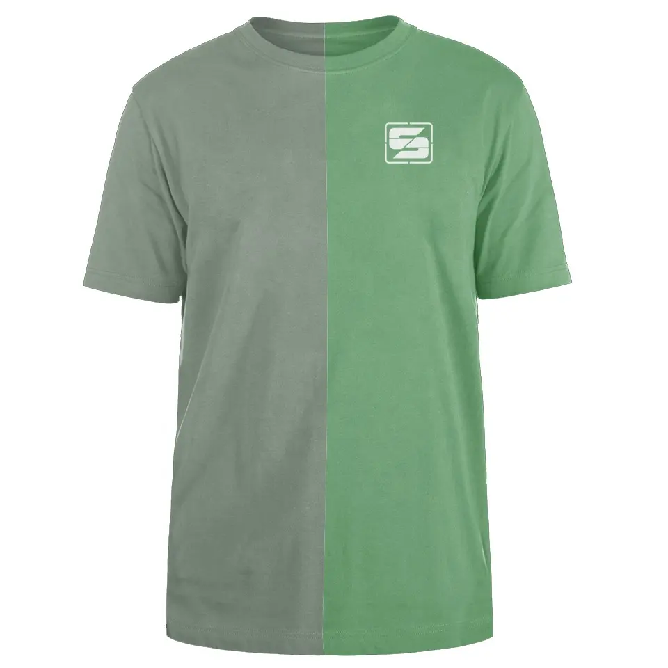 Logo kustom 230 Gsm berat Multi Warna kaus polos pria kualitas tinggi Kaus katun pria harga murah
