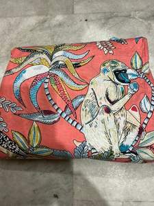 <b>Soft</b> Lightweight Organic Eco-Friendly Cotton Cambric Fabric Unique Prints for Boys Bags Curtains All Season Wearable Fashion - Product Image 2