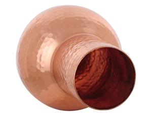 Vaso Surahi de Cobre Ayurvédico Saludable de 650 ml para Beber Directamente con Tapa, Apto para Uso en Automóvil, Lavable en Lavavajillas y Ecológico - Product Image 3