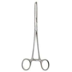 Pinzas de agarre de tejido Allis, 5x4 dientes, 16 cm, acero inoxidable alemán, instrumento quirúrgico manual JS-SI-AF-001, Clase I Quirúrgica - Product Image 3