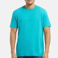 Produsen Grosir OEM Kaos Fleece Katun 100% Cetak Penuh Logo Kustom Berkualitas Tinggi Bernapas Cepat Kering Polos