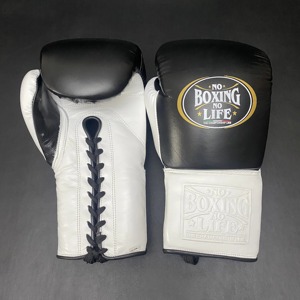 Suministro al por mayor: Set de boxeo personalizable en blanco y negro 'No Boxing No Life' con protector de cabeza abierto y protector inguinal - Product Image 3